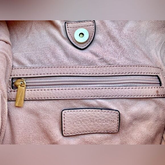 Steve Madden Women’s Studded Hobo Handbag, Tan, Excellent Condition - Picture 6 of 7